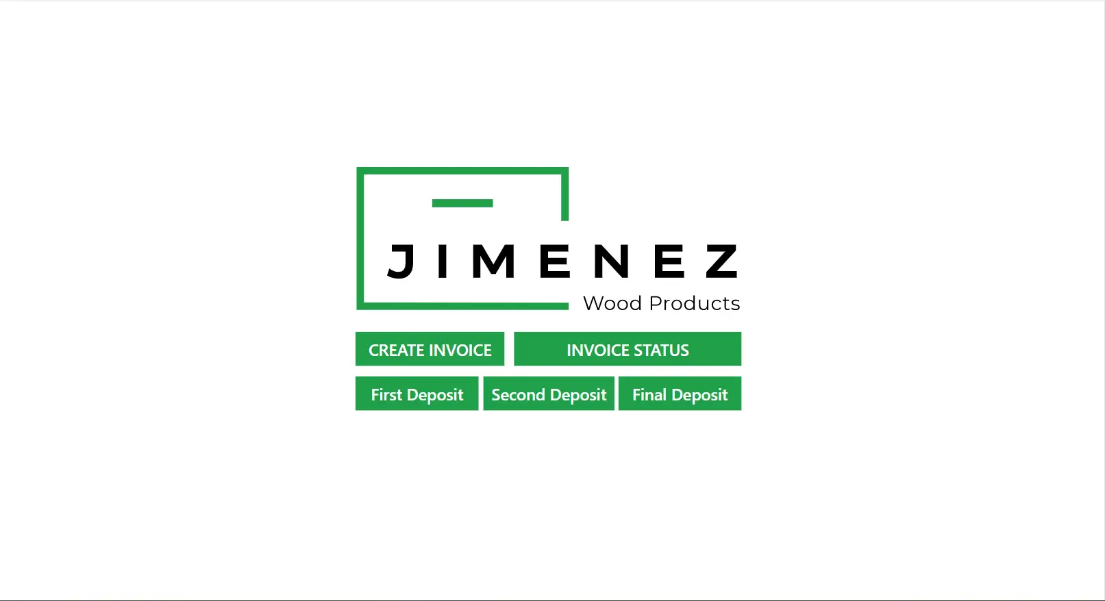 Jimenez Wood Products Invoicing System Jimenez Wood Products Invoicing System